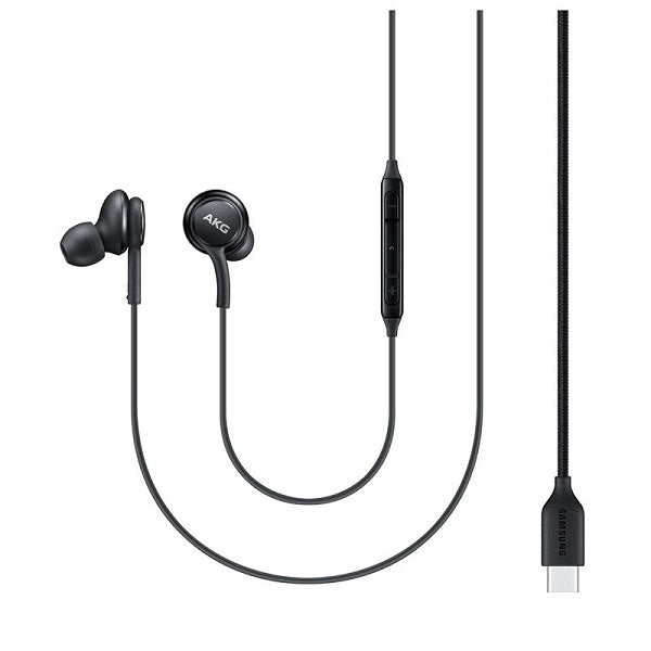 Samsung Original AKG langalliset kuulokkeet USB-C-liitännällä, musta