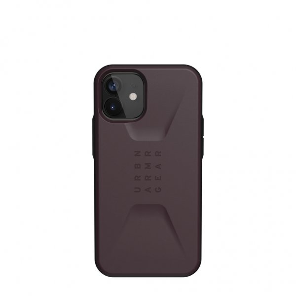 Urban Armor Gear (UAG) iPhone 12 Mini Kuori Civilian Eggplant
