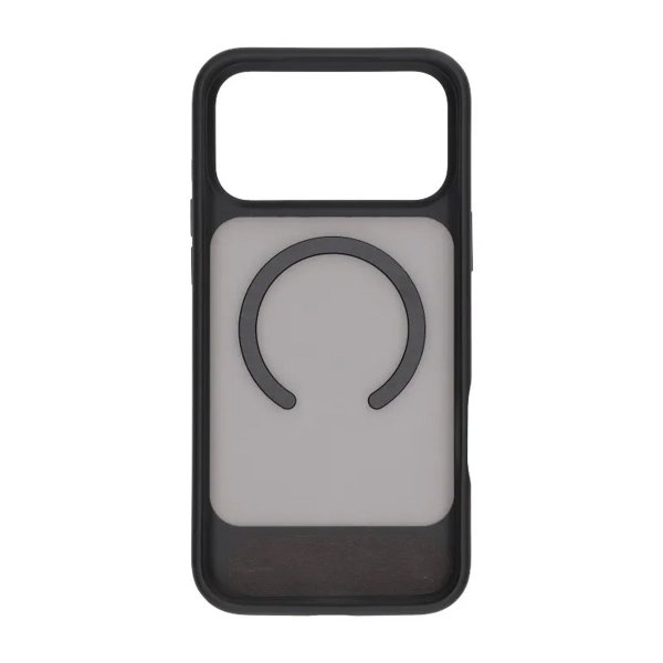 Rvelon iPhone 17 Pro Max -kuori jalustalla MagSafe Musta