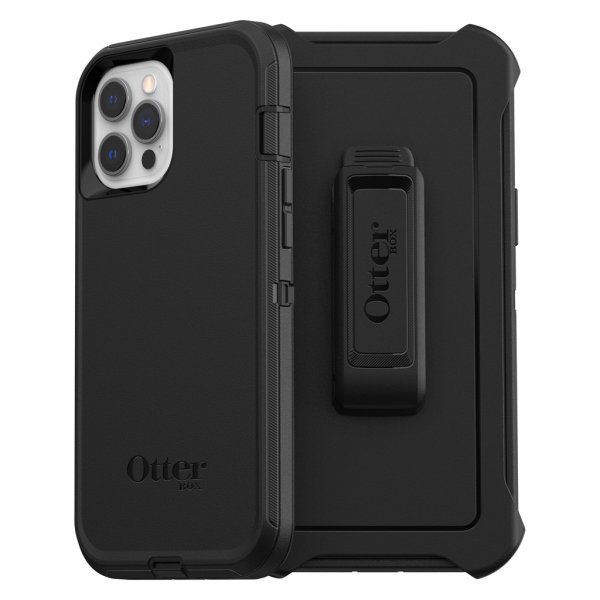 Otterbox iPhone 12 Pro Max Kuori Defender Musta