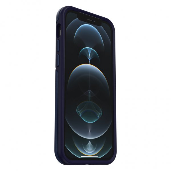 Otterbox iPhone 12/iPhone 12 Pro -kuori Symmetry Plus Navy Captain