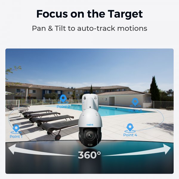 Reolink P840 Smart 4K PoE -kamera Pan/Tilt/Zoom