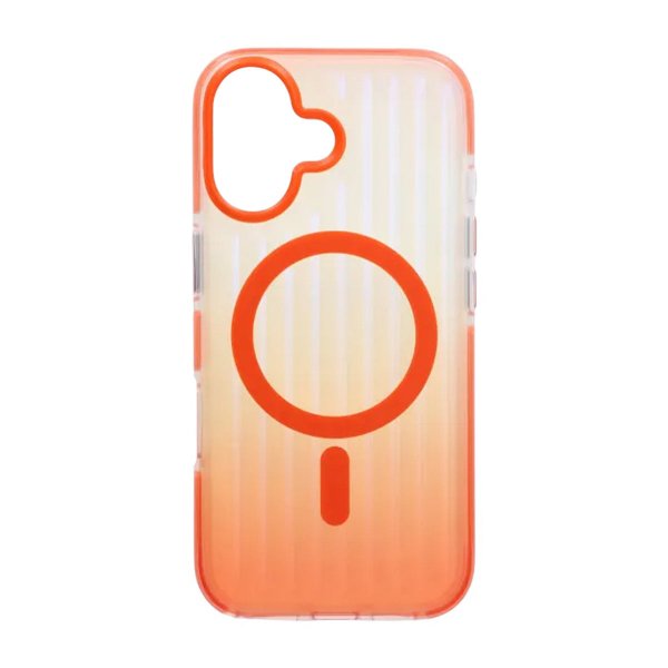 iPhone 17 Kuoret Korrugoitu MagSafe Oranssi