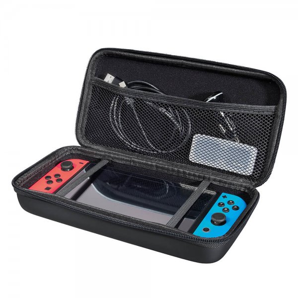 Hama-laukku Nintendo Switch Hardcase Musta