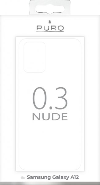 Puro Samsung Galaxy A12 Kuoret Nude Transparent