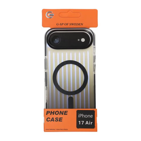 iPhone Air Kuoret Aaltopahvi MagSafe Musta