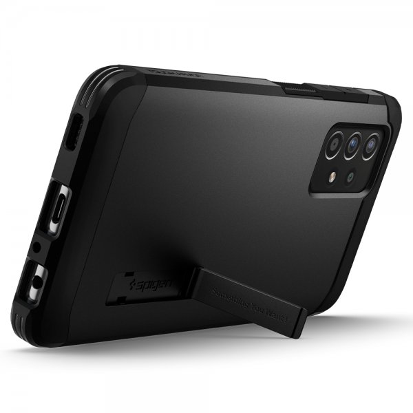 Spigen Samsung Galaxy A52/A52s 5G Suojakuori Tough Armor Musta