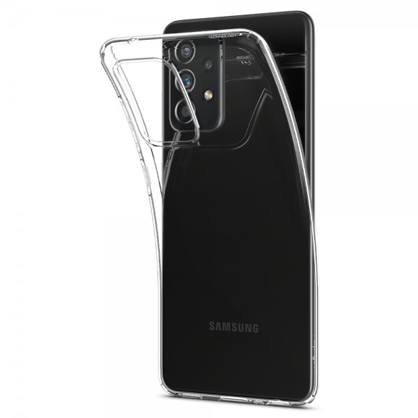 Spigen Samsung Galaxy A52/A52s 5G Liquid Crystal -suojakuori, kirkas