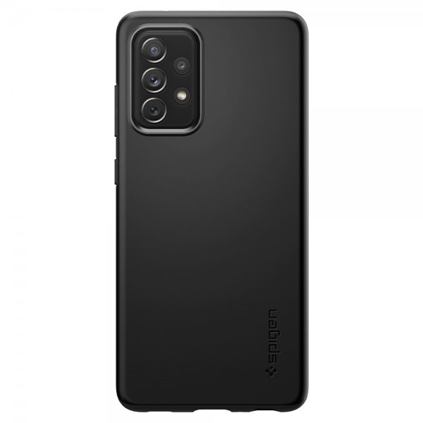 Spigen Samsung Galaxy A72 Kuori Thin Fit Musta