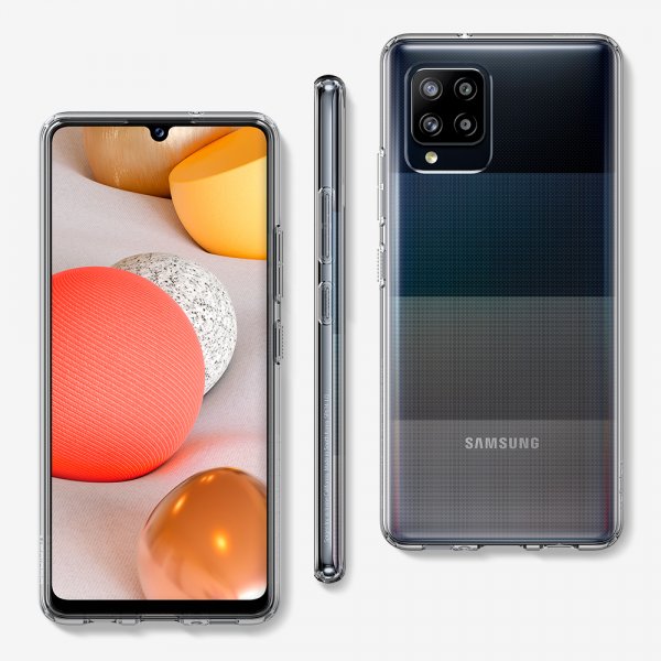 Spigen Samsung Galaxy A42 5G Suojakuori Crystal Flex Crystal Clear