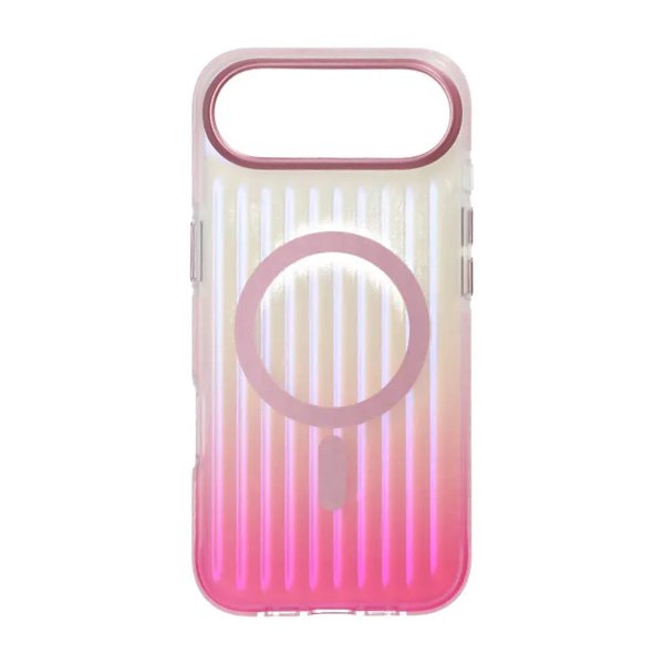 iPhone Air Kuori Kourutettu MagSafe Pinkki