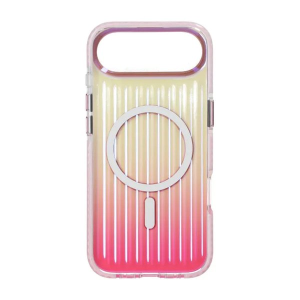 iPhone Air Kuori Kourutettu MagSafe Pinkki