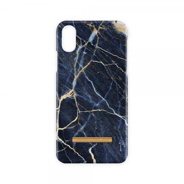 Onsala iPhone X/Xs Kuori Fashion Edition Black Galaxy Marble