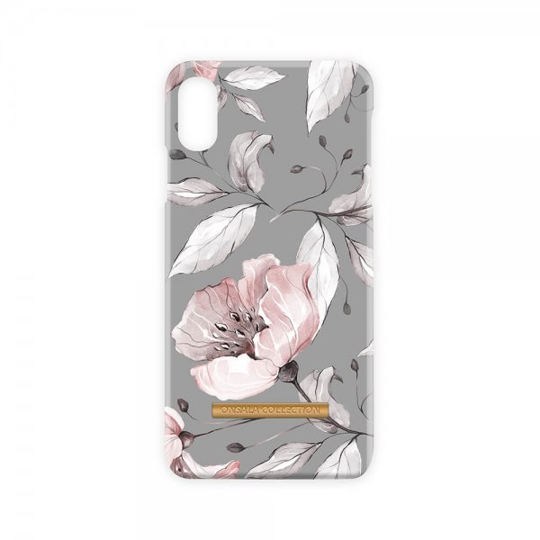Onsala iPhone Xs Max -suojakuori, Fashion Edition, Flowerleaves