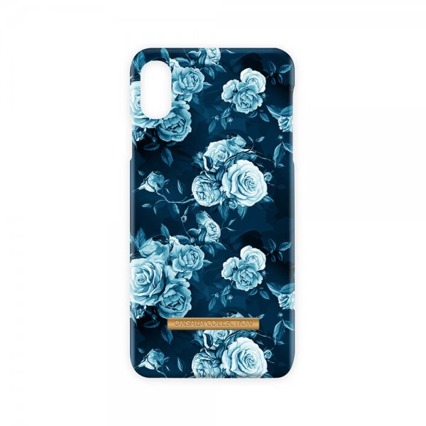 Onsala iPhone Xs Max -suojakuori Fashion Edition Dark Flower