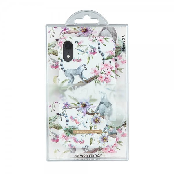 Onsala iPhone Xr -kuori Fashion Edition Lemur Cuties