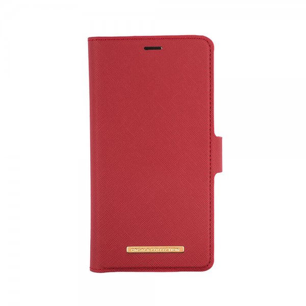 Onsala iPhone 11 Pro Max -kuoret Fashion Edition Irrotettava kuori Saffiano Punainen