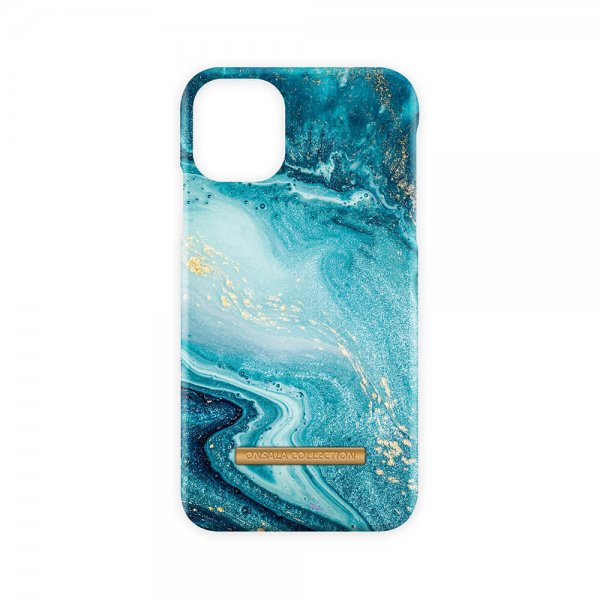 Onsala iPhone 11 -suojakuori, Fashion Edition Blue Sea Marble