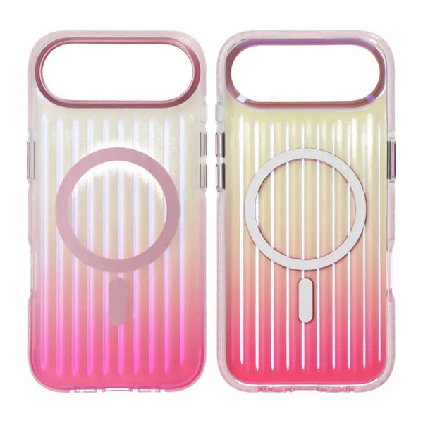iPhone Air Kuori Kourutettu MagSafe Pinkki