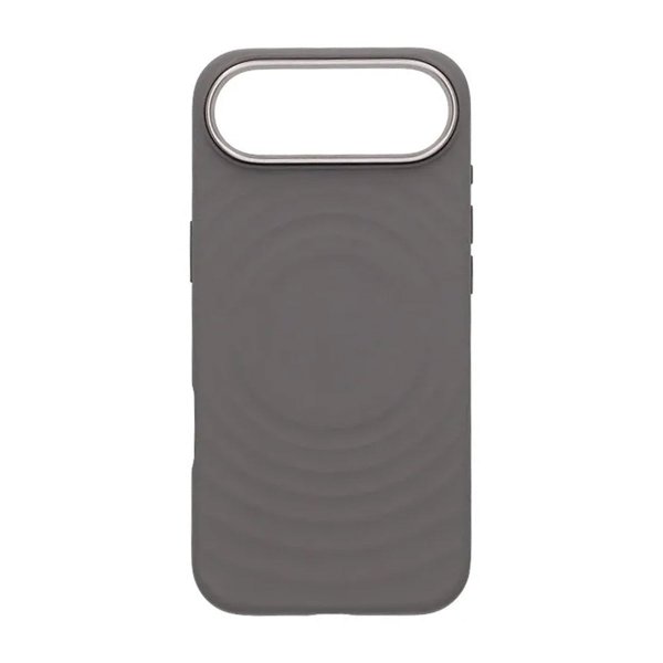 iPhone Air kuori silikoni MagSafe harmaa