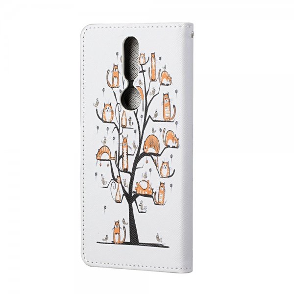Nokia 2.4 Kotelo Kissa puussa -kuvio
