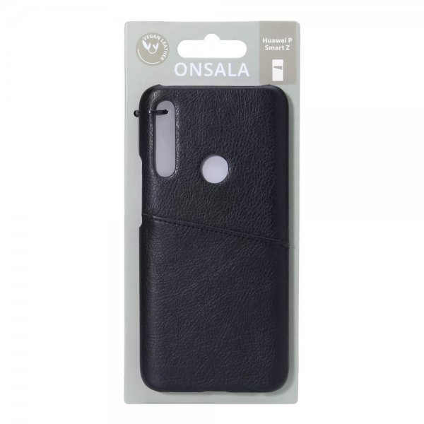 Onsala Huawei P Smart Z Kuori, jossa korttipaikka, musta