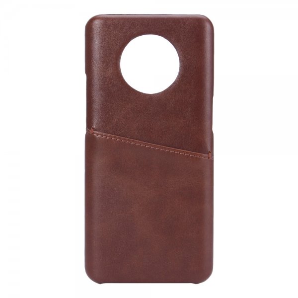 Onsala OnePlus 7T Kuori korttipaikalla Ruskea