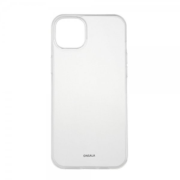 Onsala iPhone 15 Plus Suojakuori Kierrätetty TPU Läpinäkyvä