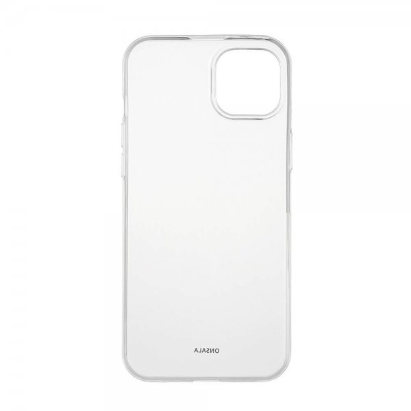 Onsala iPhone 15 Plus Suojakuori Kierrätetty TPU Läpinäkyvä
