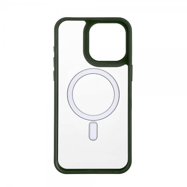 Onsala iPhone 15 Pro Max Kuori Bumper MagSeries Vihreä