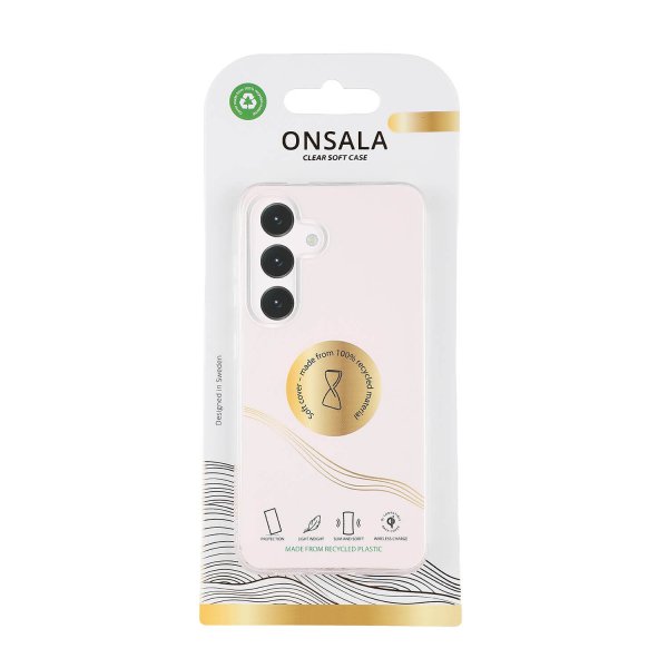 Onsala Samsung Galaxy S24 FE Kuori Kierrätetty TPU Läpinäkyvä