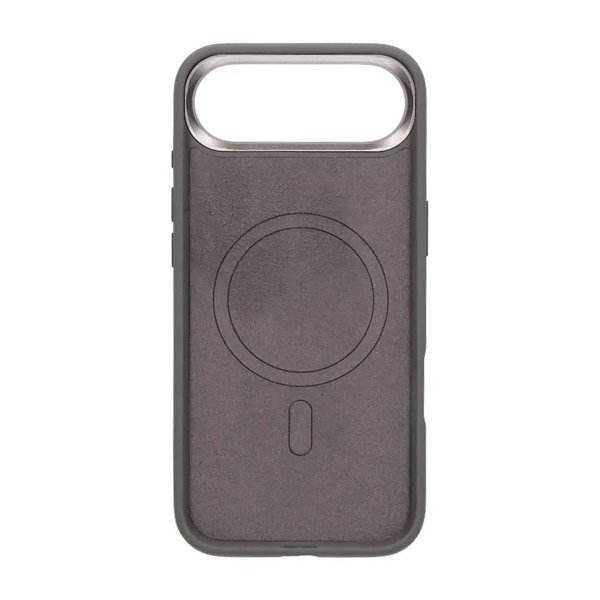 iPhone Air kuori silikoni MagSafe harmaa
