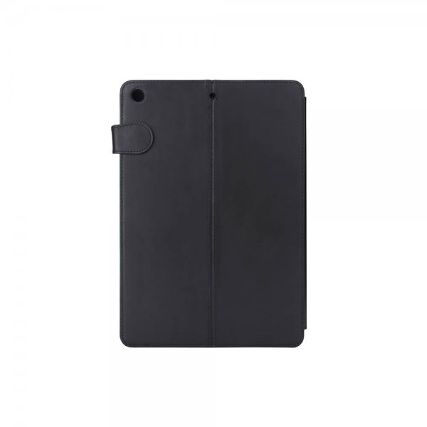 Buffalo iPad 10.2 (sukupolvi 7/8/9) Kotelo Aitoa Nahkaa Musta