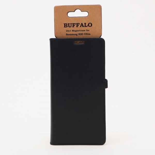 Buffalo Samsung Galaxy S20 Ultra Kotelo 2in1 Magneettikuori Musta