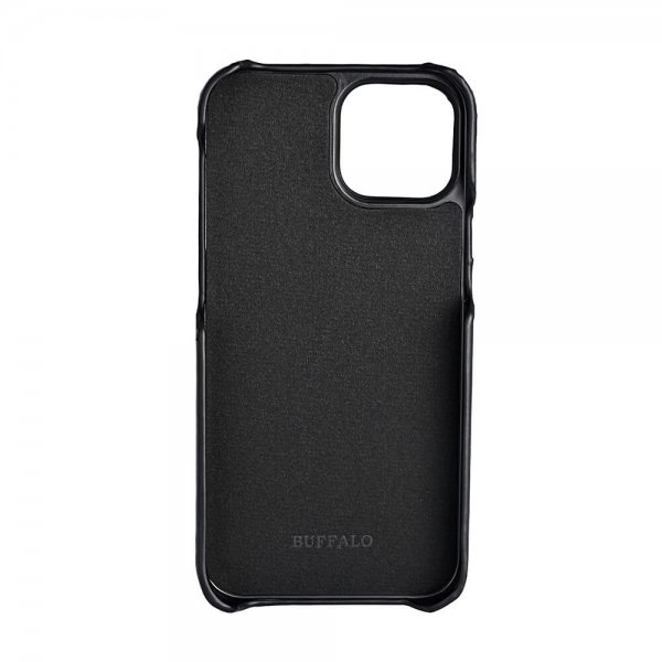Buffalo iPhone 13 Mini -suojakuori korttipaikalla, musta
