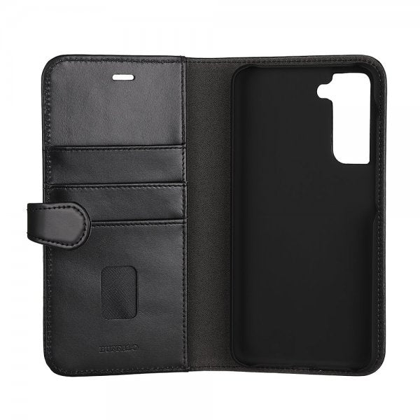 Buffalo Samsung Galaxy S21 FE 2-in-1 Irrotettava lompakkokotelo Musta