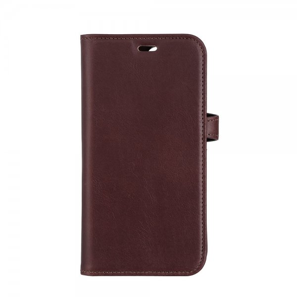 Buffalo iPhone 13/14/15 Kotelo 2-in-1 Irrotettava lompakko Ruskea