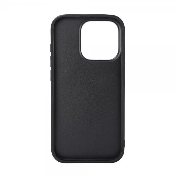 Buffalo iPhone 15 Pro -kuori PU MagSeries, musta