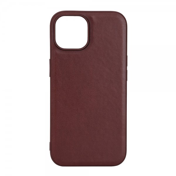 Buffalo iPhone 15 Kuori PU MagSeries Ruskea