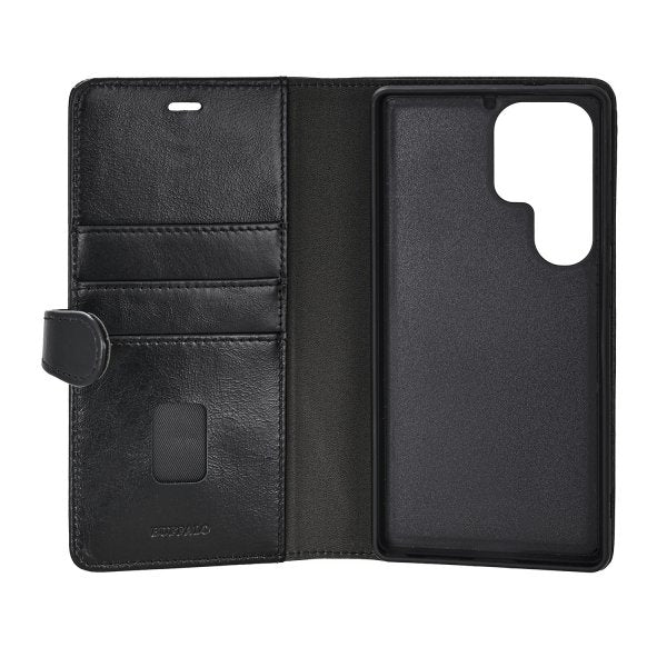 Buffalo Samsung Galaxy S25 Ultra Kotelo 2-in-1 Irrotettava Lompakko Musta