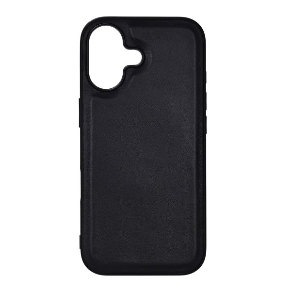 Buffalo iPhone 17 -kuori, aitoa nahkaa, MagSeries, musta