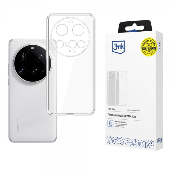 3mk Xiaomi 15 Ultra Kuori Clear Case Kirkas