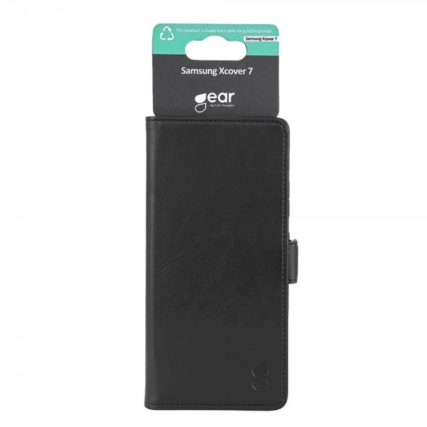 Gear Samsung Galaxy XCover 7 Kotelo 3 Korttipaikkaa Musta