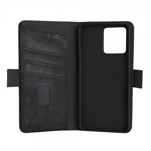 Gear Motorola Moto G84 -puhelimen suojakuori, 3 korttipaikkaa, musta