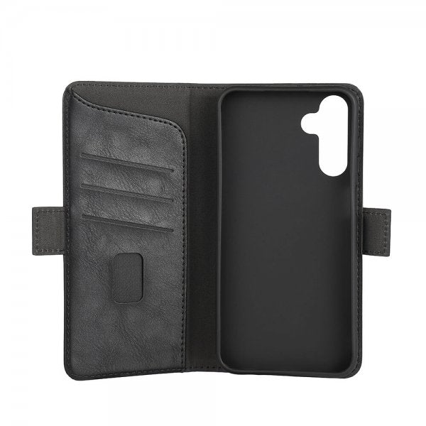 Gear Samsung Galaxy A15 Kotelo, 3 korttipaikkaa, musta