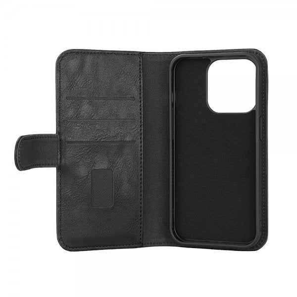 Gear iPhone 15 Pro Kotelo 3 korttipaikkaa Irrotettava kuori MagSeries Musta