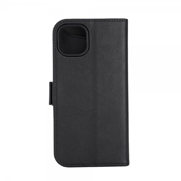 Gear iPhone 15 Plus -suojakotelo, 3 korttipaikkaa, MagSeries, musta