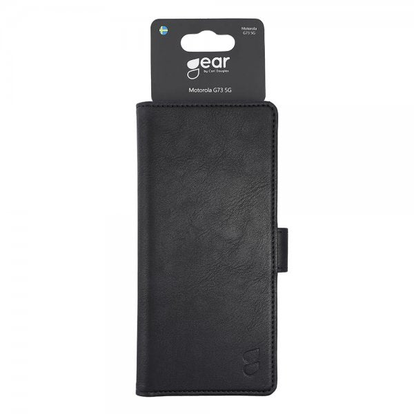 Gear Motorola Moto G73 5G Kotelo 3 Korttipaikkaa Musta