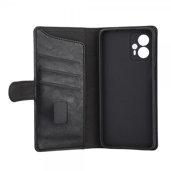 Gear Motorola Moto G23 Kotelo, 3 korttipaikkaa, Musta