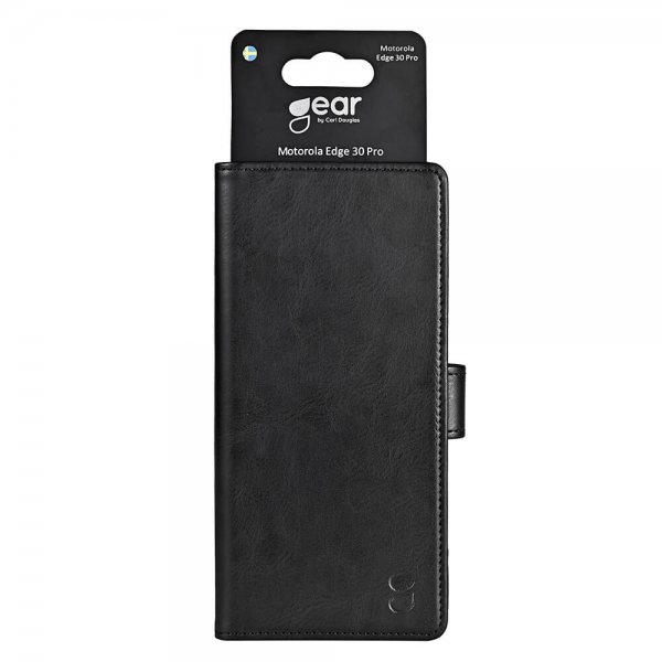 Gear Motorola Edge 30 Pro Kotelo 3 Korttipaikkaa Musta